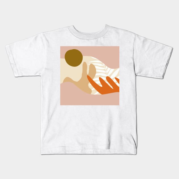 hiding Kids T-Shirt by NJORDUR